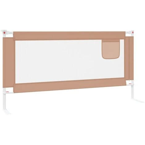 Sponda Letto Di Sicurezza Per Bambini - Sponde E Barriere Anticaduta Letto Tortora 180x25 Cm Tessuto BV675863 - BonneVie 6 Sponda Letto Di Sicurezza Per Bambini - Sponde E Barriere Anticaduta Letto Tortora 180x25 Cm Tessuto BV675863 - BonneVie - immagine 4
