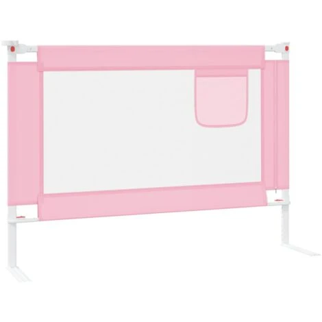 Sponda Letto Di Sicurezza Per Bambini - Sponde E Barriere Anticaduta Letto Rosa 90x25 Cm In Tessuto BV892690 - BonneVie 6 Sponda Letto Di Sicurezza Per Bambini - Sponde E Barriere Anticaduta Letto Rosa 90x25 Cm In Tessuto BV892690 - BonneVie - immagine 4