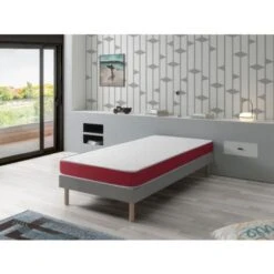 Materasso Singolo In Gommapiuma 80X160 VELVET, Alto 14 CM, Ergonomico E Adattabile -Cameretta Per Bambini 91256560 3