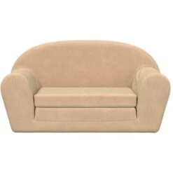 Divano Per Bambini A 2 Posti - Divano Relax Sofa Crema In Morbido Peluche BV902556 - BonneVie 9 Divano Per Bambini A 2 Posti - Divano Relax Sofa Crema In Morbido Peluche BV902556 - BonneVie -Cameretta Per Bambini 91515112 3