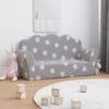 Divano Per Bambini 2 Posti - Divano Relax Sofa Grigio Chiaro Stelle Morbido Peluche BV788152 - BonneVie 2 Divano Per Bambini 2 Posti - Divano Relax Sofa Grigio Chiaro Stelle Morbido Peluche BV788152 - BonneVie -Cameretta Per Bambini 91515299 1