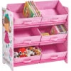 Scaffale In Tessuto Con Contenitori Per Bambini -Cameretta Per Bambini 9238335 1