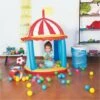 CIRCO CM. 99X110 CON 100 PALLINE COLORATE BESTWAY.52195 -Cameretta Per Bambini 92607499 1