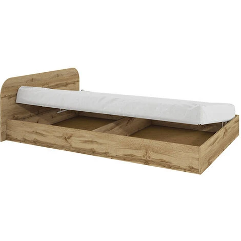 Letto Una Piazza E Mezza Contenitore 120x190cm Oldwook Carducci 4 Letto Una Piazza E Mezza Contenitore 120x190cm Oldwook Carducci - immagine 2