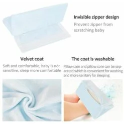 None Oreiller Literie Coleur De Blanc 9 None Oreiller Literie Coleur De Blanc -Cameretta Per Bambini 92959312 4