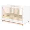 Kave Home - Culla Evolutiva Maralis In Legno Massello Di Faggio Finitura Bianca 70 X 140 Cm -Cameretta Per Bambini 93468841 1