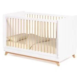 Kave Home - Culla Evolutiva Maralis In Legno Massello Di Faggio Finitura Bianca 70 X 140 Cm