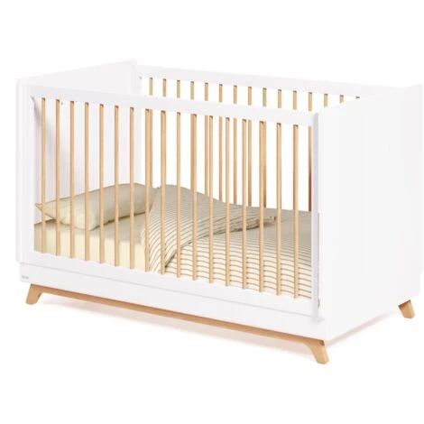 Kave Home - Culla Evolutiva Maralis In Legno Massello Di Faggio Finitura Bianca 70 X 140 Cm 3 Kave Home - Culla Evolutiva Maralis In Legno Massello Di Faggio Finitura Bianca 70 X 140 Cm