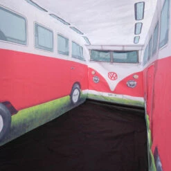 Volkswagen Camper Van Tenda Per Bambini Rosso -Cameretta Per Bambini 93828122 5