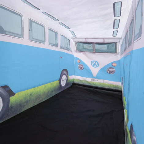 Volkswagen Camper Van Tenda Per Bambini Blu 7 Volkswagen Camper Van Tenda Per Bambini Blu - immagine 5