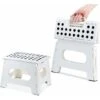 Sgabello Pieghevole - Altezza 9" Per Bambini E Adulti, Cucina, Giardino, Bagno (Bianco) -Cameretta Per Bambini 94723075 1
