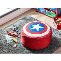 Pouf Cuscinone Capitan America Avengers Marvel Home -Cameretta Per Bambini 95494216 5