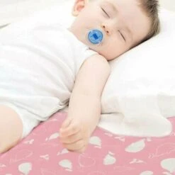 Fasciatoio Impermeabile Per Neonati, Fasciatoio Impermeabile Per Fasciatoio, Fasciatoio In Cotone Lavabile Per Incontinenza Per Neonati, Bambini, Adulti, Rosa -Cameretta Per Bambini 95766529 4
