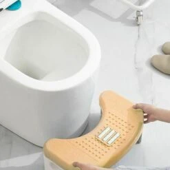Sgabello Da Toilette - Sgabello Accovacciato Per Cacca Da Bagno Per Bagno, Capacità Di 350 Libbre, Bambini, Adulti, Anziani, Incinte, Sgabelli Da Toilette Accovacciati Per Fare La Cacca, Per Una Posa -Cameretta Per Bambini 95773162 5