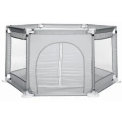 Barriera Per Box Per Bambini A 6 Pannelli Centro Attività Per Bambini Grigio 9 Barriera Per Box Per Bambini A 6 Pannelli Centro Attività Per Bambini Grigio -Cameretta Per Bambini 95908193 3