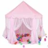 Tenda Da Gioco Per Bambini, Tenda Da Gioco, Con Rete, Tenda Da Castello Principessa Per Interni Ed Esterni, Per Un Massimo Di 3 Bambini, Φ140 Cm, Rosa, 2 Tenda Da Gioco Per Bambini, Tenda Da Gioco, Con Rete, Tenda Da Castello Principessa Per Interni Ed Esterni, Per Un Massimo Di 3 Bambini, Φ140 Cm, Rosa, -Cameretta Per Bambini 96195391 1