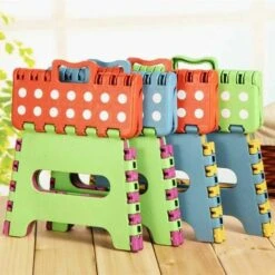 Sgabello Pieghevole In Plastica 1 Pezzo, Piccolo Sgabello Pieghevole, Sgabello Pieghevole Per Bambini E Adulti, -Cameretta Per Bambini 96232501 4