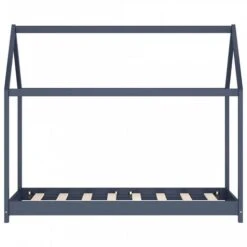 Giroletto Per Bambini Grigio In Massello Di Pino 70x140 Cm 9 Giroletto Per Bambini Grigio In Massello Di Pino 70x140 Cm -Cameretta Per Bambini 97207617 3