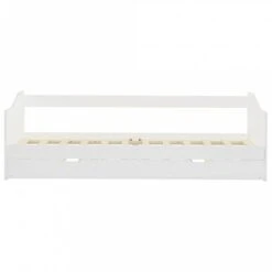 Divano Letto A Scomparsa In Legno Di Pino Bianco 90x200 Cm 10 Divano Letto A Scomparsa In Legno Di Pino Bianco 90x200 Cm -Cameretta Per Bambini 97210076 4