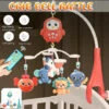 Culla Mobile Letto Campana Giocattolo Con Musica-ROSSO -Cameretta Per Bambini 98709744 1