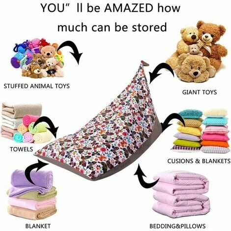 Beanbag In Peluche Per Bambini Beanbag A Forma Di Animale Per Bambini. Federa Per Cuscino Extra Large In Velluto Super Morbido Per Ragazzi E Adulti 5 Beanbag In Peluche Per Bambini Beanbag A Forma Di Animale Per Bambini. Federa Per Cuscino Extra Large In Velluto Super Morbido Per Ragazzi E Adulti - immagine 3