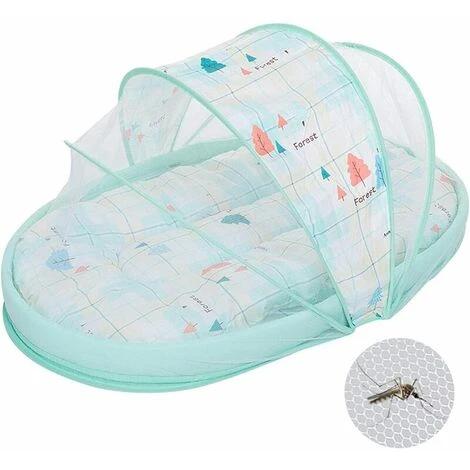 Lettino Da Viaggio Per Bambini, Lettino Portatile, Lettino Da Viaggio Portatile, Lettino Portatile Morbido, Traspirante, Comodo E Pieghevole 5 Lettino Da Viaggio Per Bambini, Lettino Portatile, Lettino Da Viaggio Portatile, Lettino Portatile Morbido, Traspirante, Comodo E Pieghevole - immagine 3