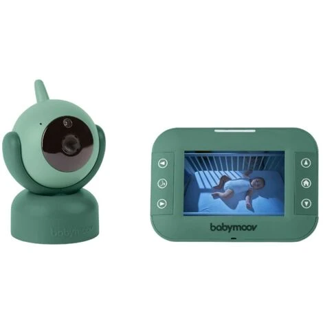 Babymoov Babyphone Video Yoo Master - Camera Motorizzata Con Vista A 360 ° - Tecnologia Del Sonno - Visione Notturna 3 Babymoov Babyphone Video Yoo Master - Camera Motorizzata Con Vista A 360 ° - Tecnologia Del Sonno - Visione Notturna