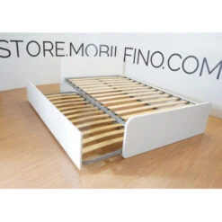 864R - Letto Cameretta 120x190 1piazza E Mezzo Con Secondo Letto Estraibile E Testate Personalizzabili.Reti Incluse - Zolfo 10 864R - Letto Cameretta 120x190 1piazza E Mezzo Con Secondo Letto Estraibile E Testate Personalizzabili.Reti Incluse - Zolfo -Cameretta Per Bambini 99586938 4