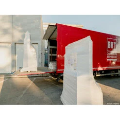 SMART120B - Letto A Castello Con Ballatoio Retro E Letto Inferiore Da Una Piazza E Mezza Con Gradinata Contenitore - Rovere Rock E Zolfo -Cameretta Per Bambini 99587101 4