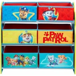 Scaffale Portagiochi Paw Patrol La Squadra Dei Cuccioli -Cameretta Per Bambini 99734994 3
