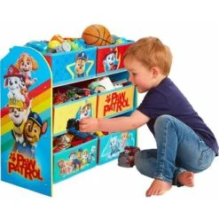 Scaffale Portagiochi Paw Patrol La Squadra Dei Cuccioli -Cameretta Per Bambini 99734994 4