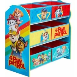 Scaffale Portagiochi Paw Patrol La Squadra Dei Cuccioli -Cameretta Per Bambini 99734994 5