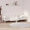 Letto Singolo Moderno Struttura Letto Dormeuse In Legno Massello Di Pino Bianco 80x200 Cm ITD33082 -Cameretta Per Bambini 99882757 1