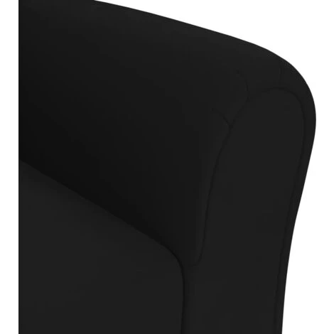 Divano Per Bambini Divano Fisso Sofa Da Soggiorno Nero In Velluto ITD89059 7 Divano Per Bambini Divano Fisso Sofa Da Soggiorno Nero In Velluto ITD89059 - immagine 5